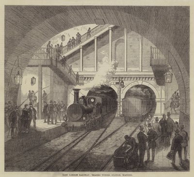 East London Railway, Thames Tunnel Station, Wapping door Frank Watkins